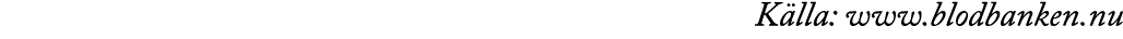 K lla: www.blodbanken.nu